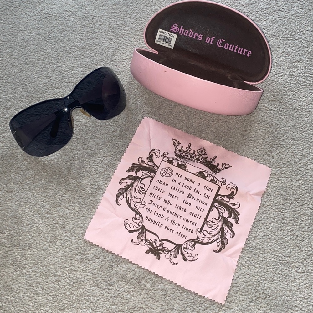 Juicy couture wraparound shades